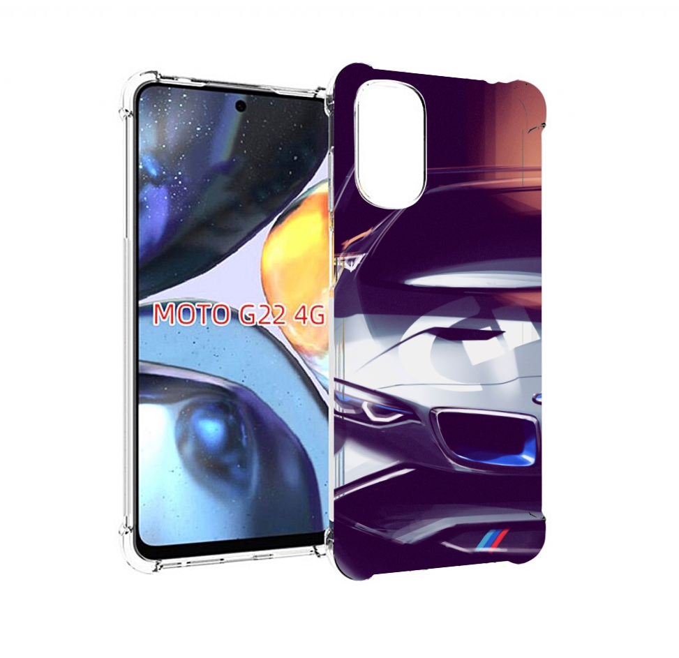 

Чехол MyPads Бэмвэ мужской для Motorola Moto G22 4G, Прозрачный, Tocco