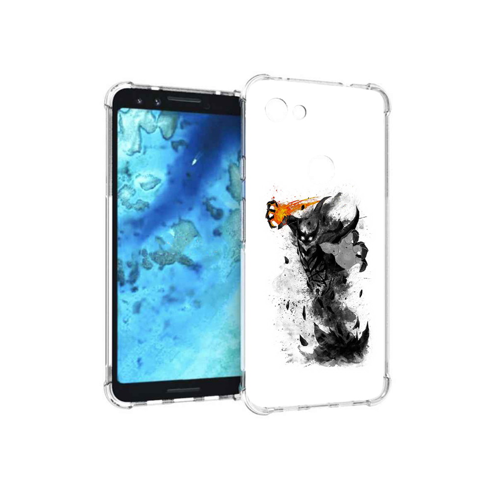 

Чехол MyPads Tocco для Google Pixel 3 nevermore черно белый, Прозрачный, Tocco