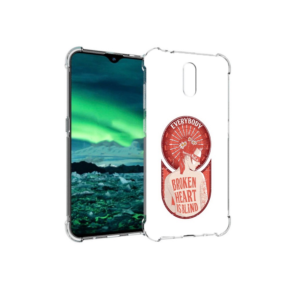 

Чехол MyPads Tocco для Nokia 2.3 девушка разбитое сердце (PT142254.97.310), Прозрачный, Tocco