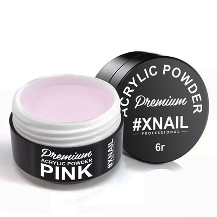 фото Акриловая пудра pink, xnail 6 гр