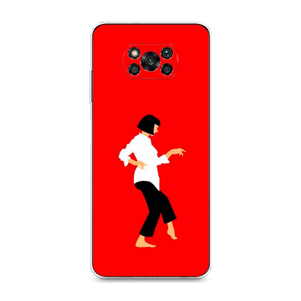 фото Силиконовый чехол "криминальное чтиво 1" на xiaomi poco x3 pro awog