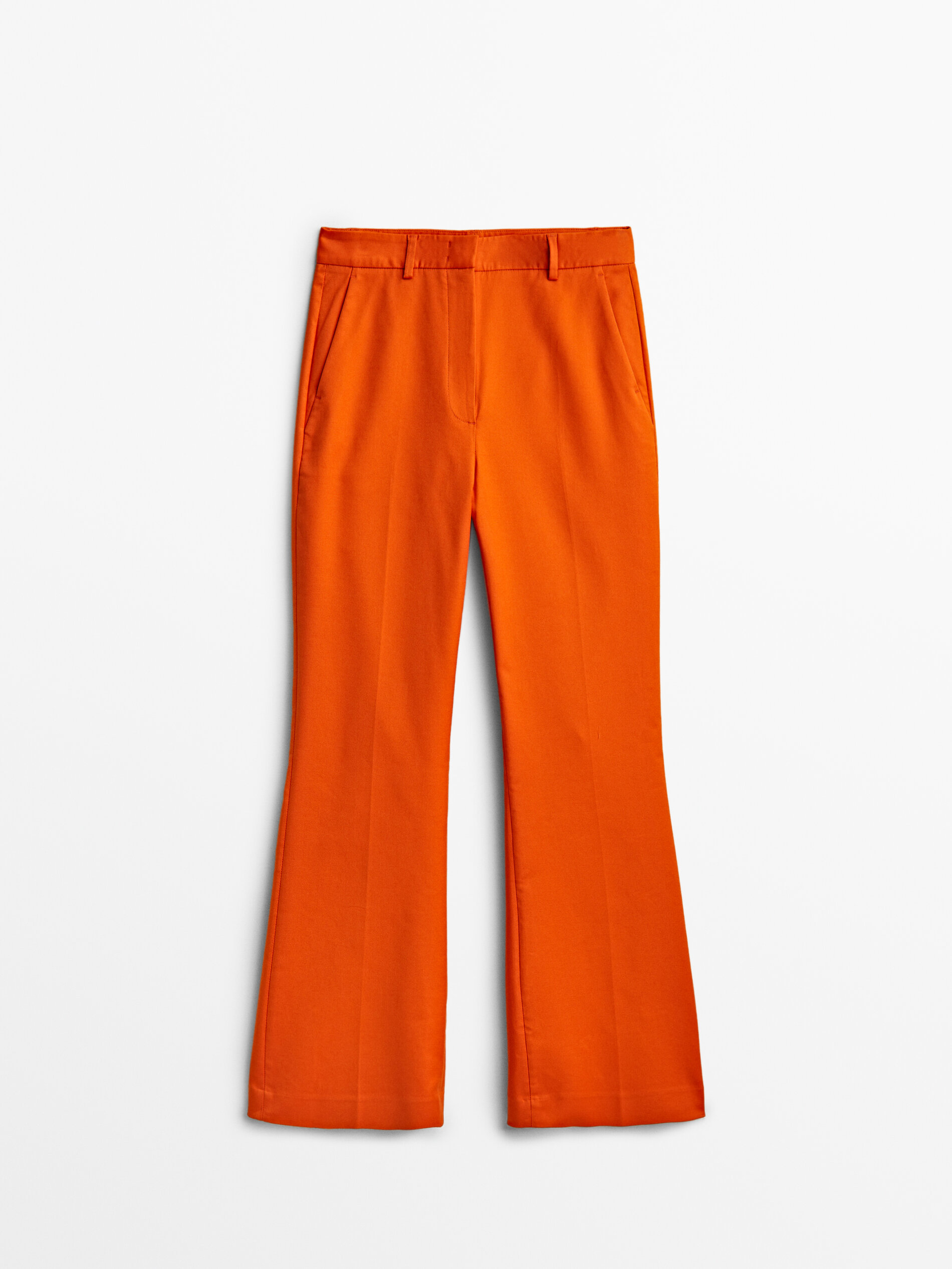 

Брюки женские Massimo Dutti 05012583615 оранжевые 34, 05012583615