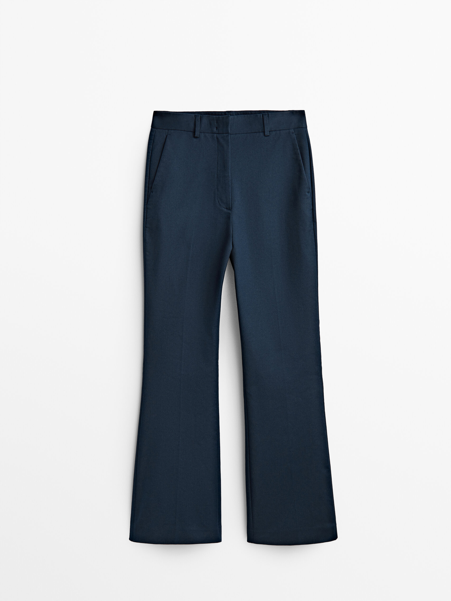 

Брюки женские Massimo Dutti 05012583401 синие 44, 05012583401