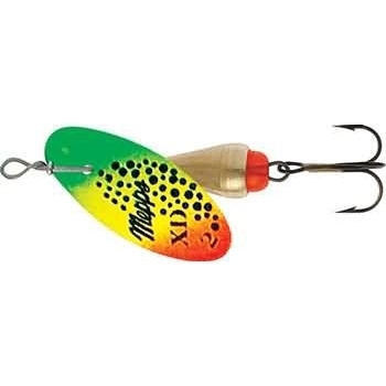 

Блесна вращающаяся Mepps XD TRI FLUO, 1, G/Tiger, комплект из 1 штука, Разноцветный, Xd Tri Fluo