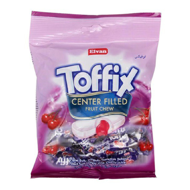 Жевательные конфеты Toffix Вишня 90 г