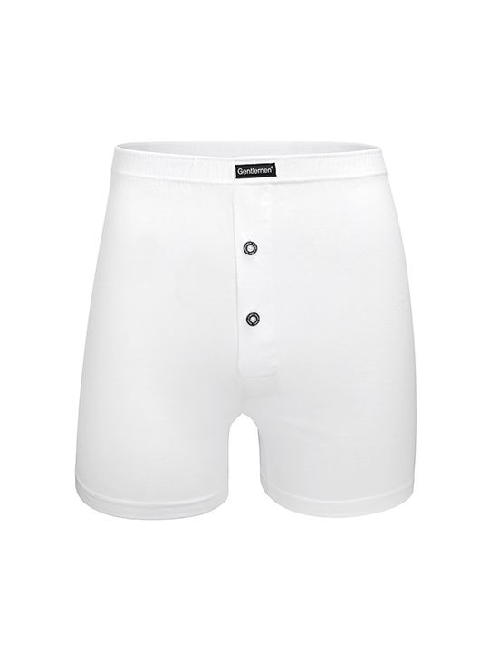 

Трусы мужские Gentlemen боксеры белые XXXXL, Белый, боксеры