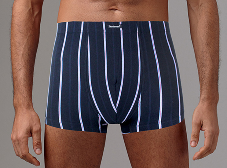 

Трусы мужские Gentlemen боксеры синие XL, Синий, боксеры