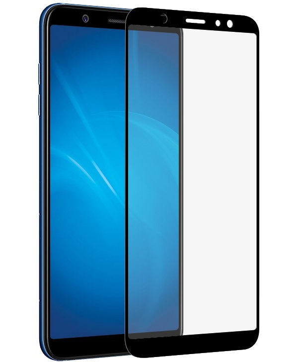 

Защитное стекло DF sColor-61 для Samsung Galaxy A9 прозрачная против отпечатков, 1 шт, sColor-61