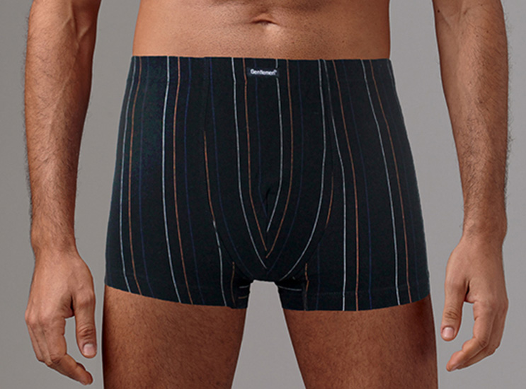 

Трусы мужские Gentlemen боксеры черные XL, Черный, боксеры