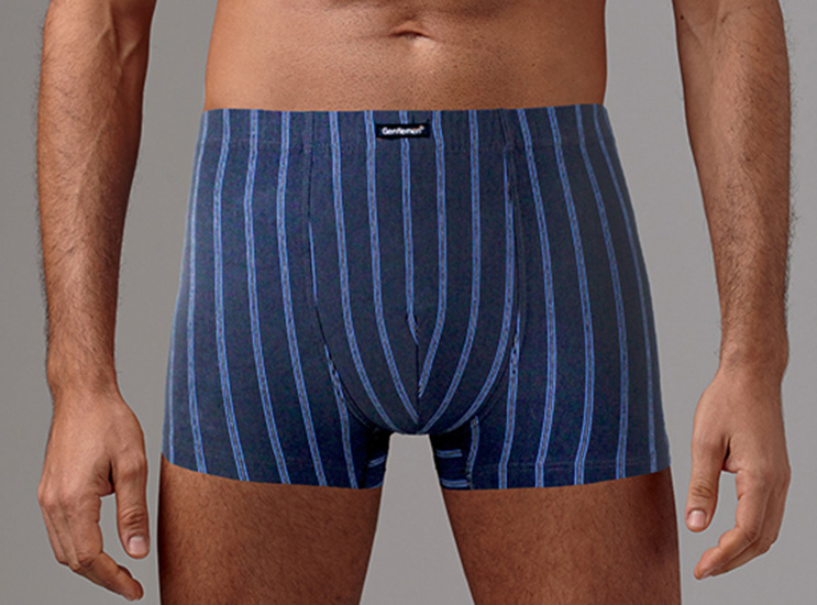 

Трусы мужские Gentlemen боксеры синие XL, Синий, боксеры