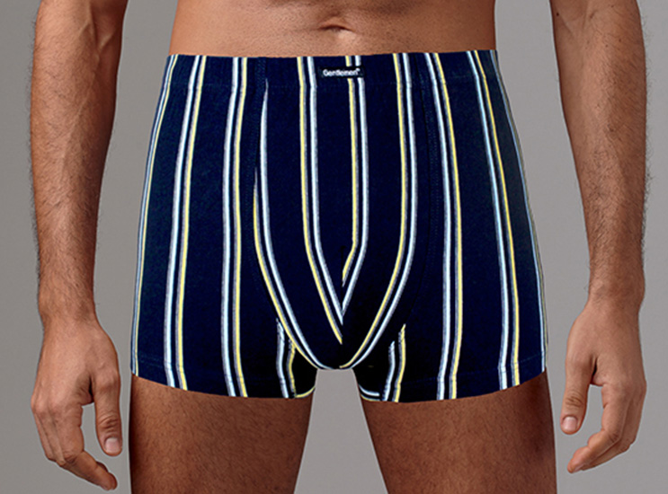 

Трусы мужские Gentlemen боксеры синие XL, Синий, боксеры