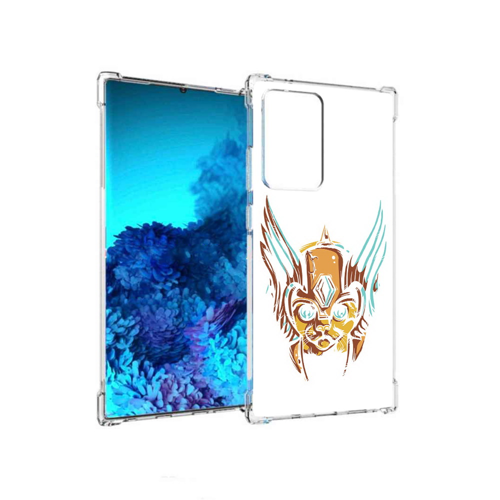 

Чехол MyPads Tocco для Samsung Galaxy Note 20 Ultra тор абстракция (PT151896.552.644), Прозрачный, Tocco