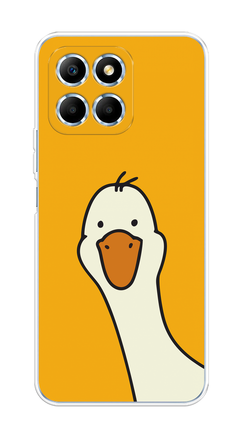 

Чехол на Huawei Honor X6/X6s "Утка на желтом фоне", Желтый;красный, 6109550-1