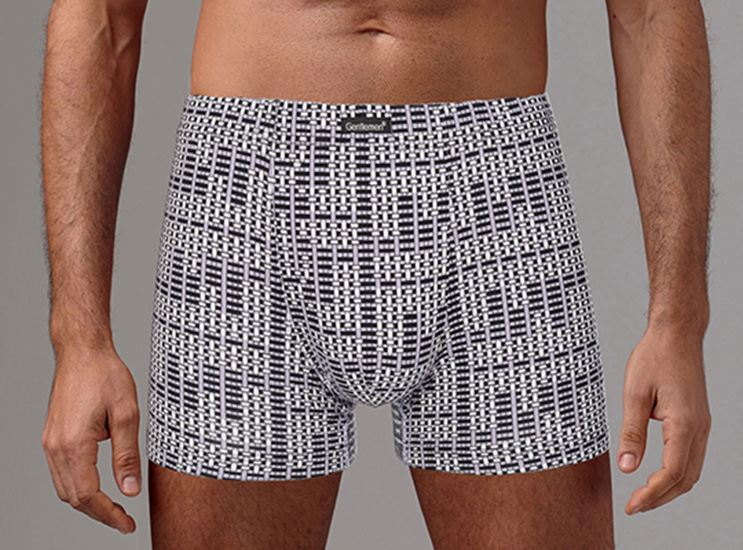 

Трусы мужские Gentlemen боксеры серые XL, Серый, боксеры