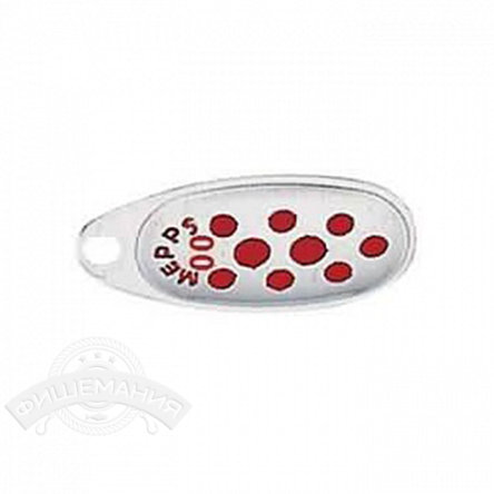 

Блесна вращающаяся Mepps Comet PTS 00 Silver/Red dots