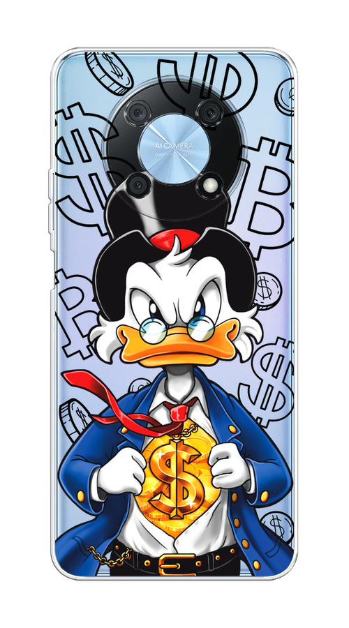 

Чехол на Huawei Nova Y90 "Scrooge Goldman", Черный;белый;синий, 6109350-1