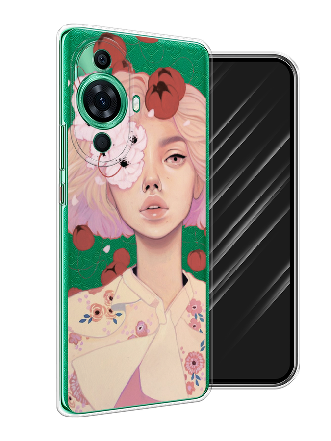 

Чехол Awog на Huawei Nova 11 Pro "Цветочная анархия", Бежевый;розовый;бордовый, 6121350-7