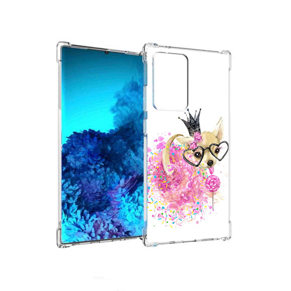 

Чехол MyPads Tocco для Samsung Galaxy Note 20 Ultra сладкая принцесса (PT151896.552.606), Прозрачный, Tocco