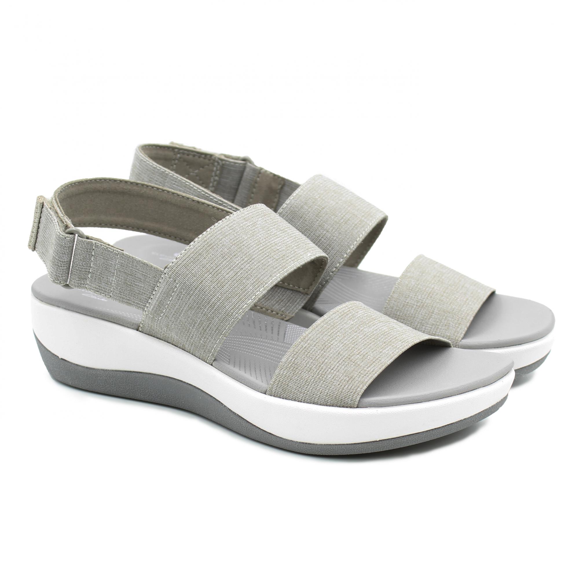 

Сандалии женские Clarks Arla Jacory 26125965 серые 39.5 EU, Arla Jacory 26125965