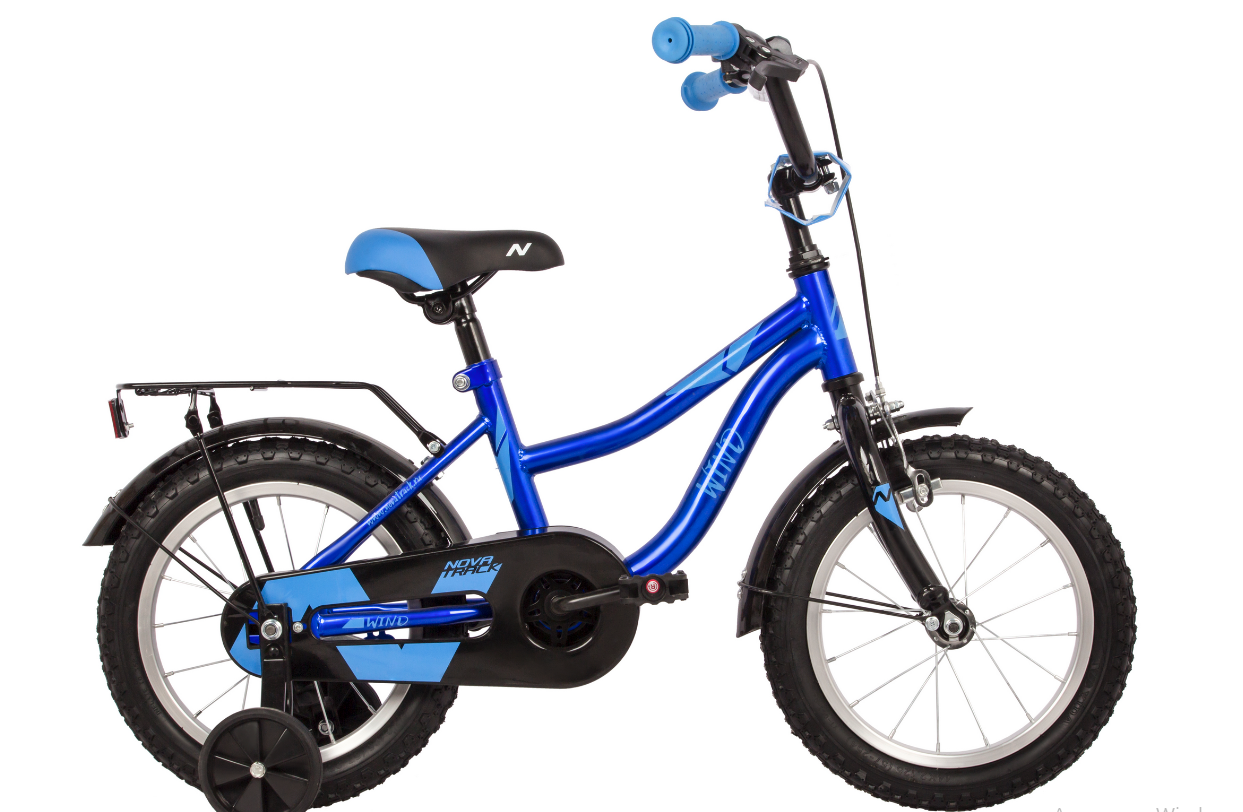 

Велосипед 14 Novatrack Wind синий BL22, 143WIND.BL22