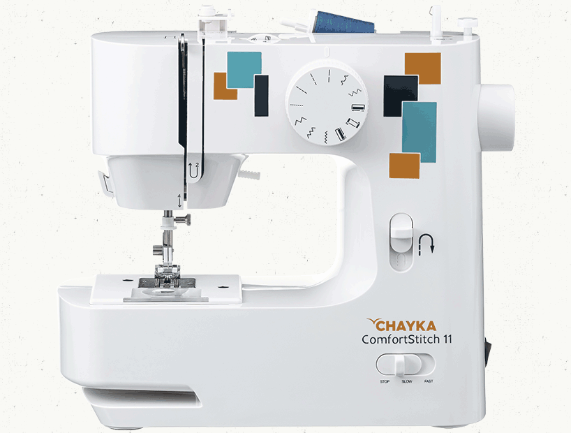 

Швейная машина CHAYKA ComfortStitch 11 белый, синий, желтый, ComfortStitch 11