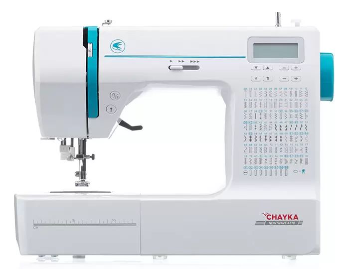 

Швейная машина CHAYKA NEW WAVE 4270 белый, голубой, NEW WAVE 4270