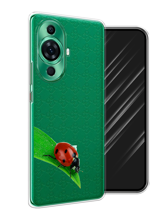 

Чехол Awog на Huawei Nova 11 Pro "На счастье", Белый;красный;зеленый, 6121350-1