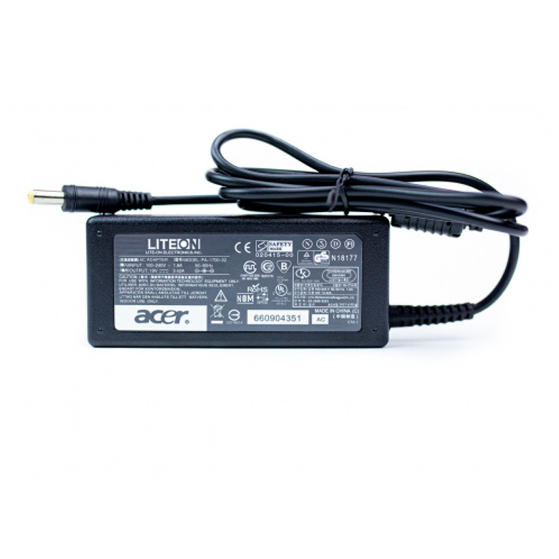

Блок питания для Acer Aspire 4925G 19V 4.74A 5.5x1.7mm 90W, Черный