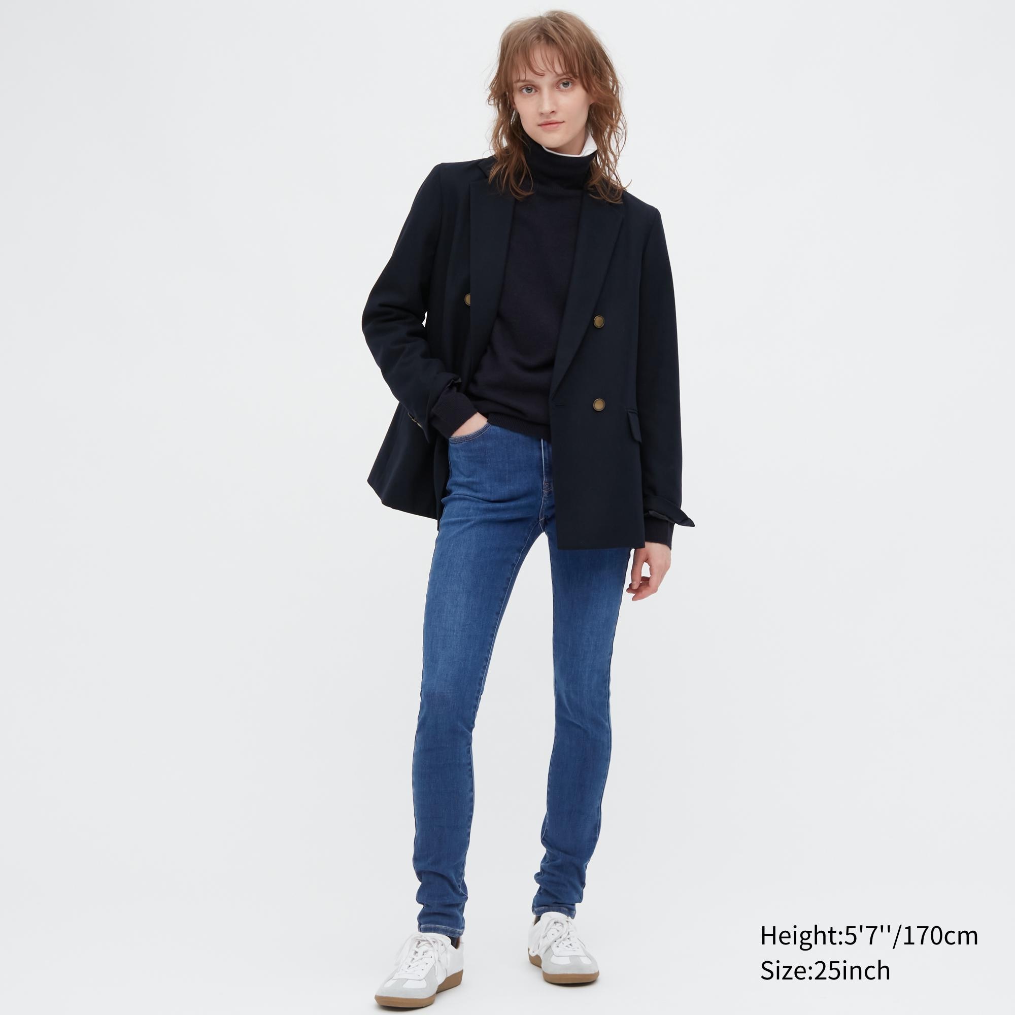 Брюки женские UNIQLO 450589COL66 синие 26/34 (доставка из-за рубежа)