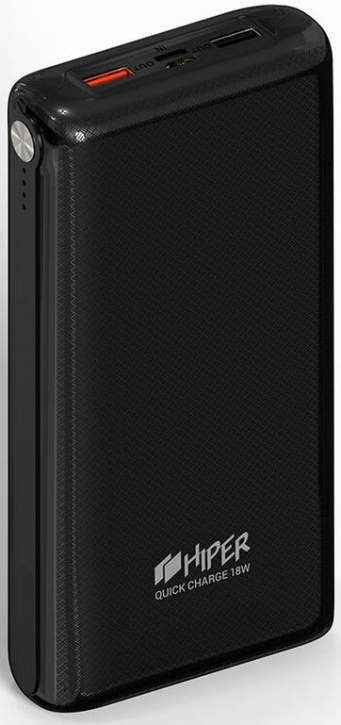 фото Внешний аккумулятор hiper quick 30000, 30000mah, black