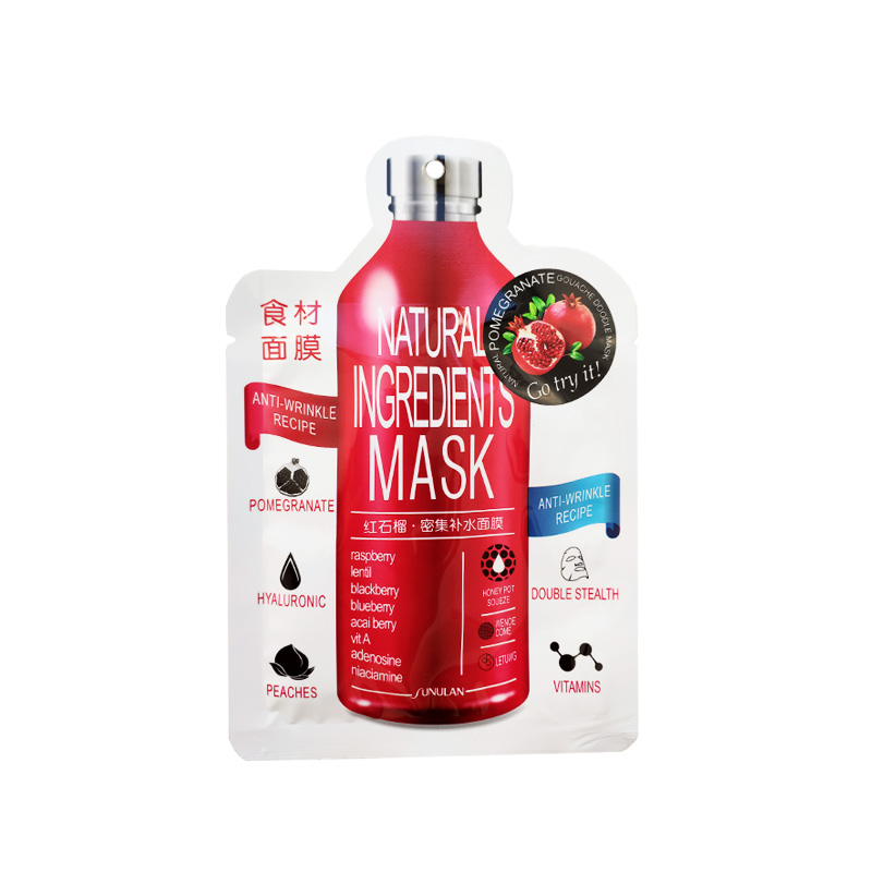 

Маска для лица SUNULAN Pomergranate Natural Ingredients Mask 35 г