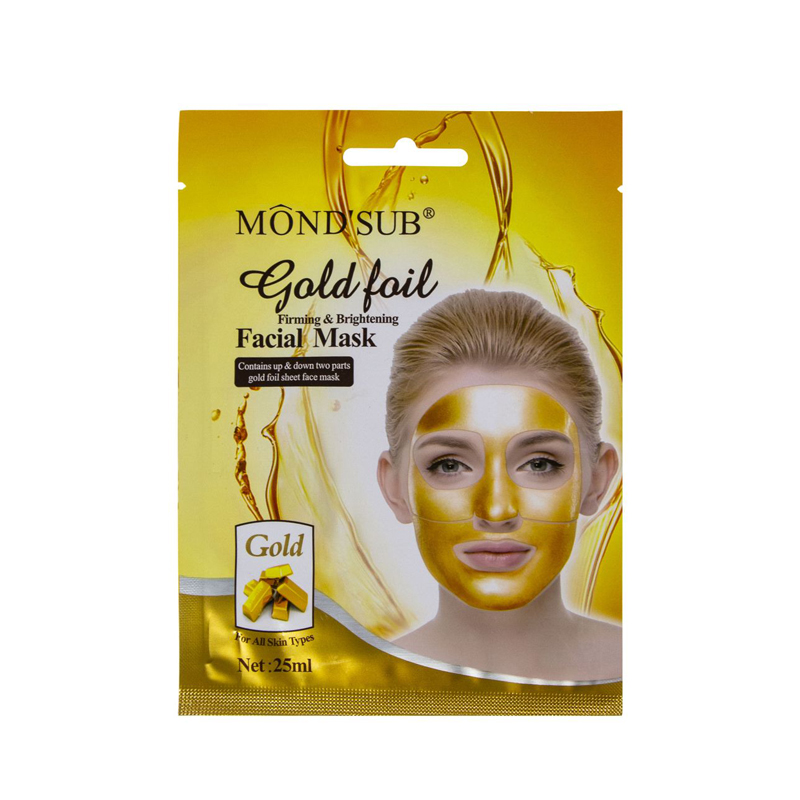 Купить Маска для лица Mond'Sub Gold Foil Firming & Brightening Facial Mask 25 мл