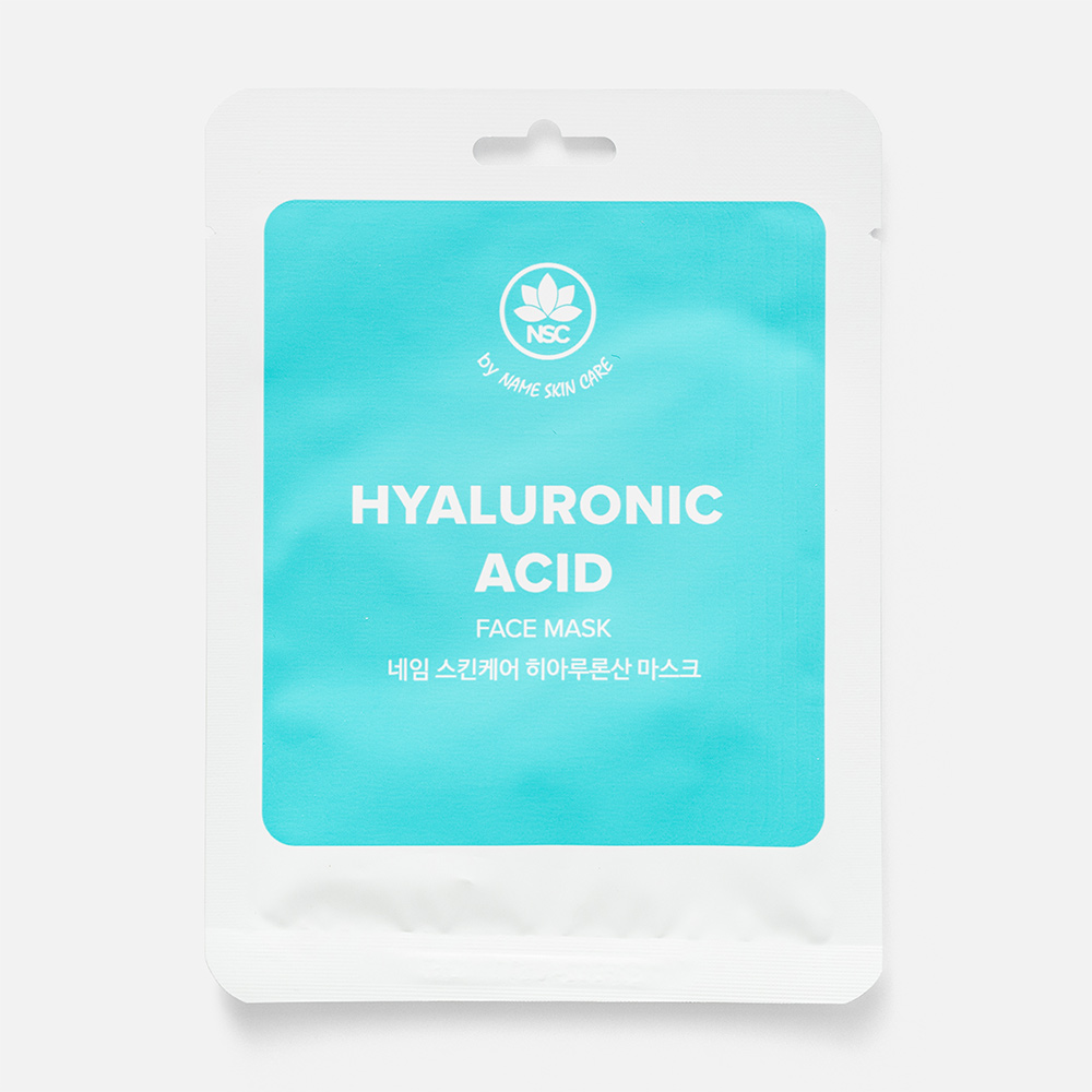 фото Тканевая маска для лица name skin care hyaluronic acid 22 г