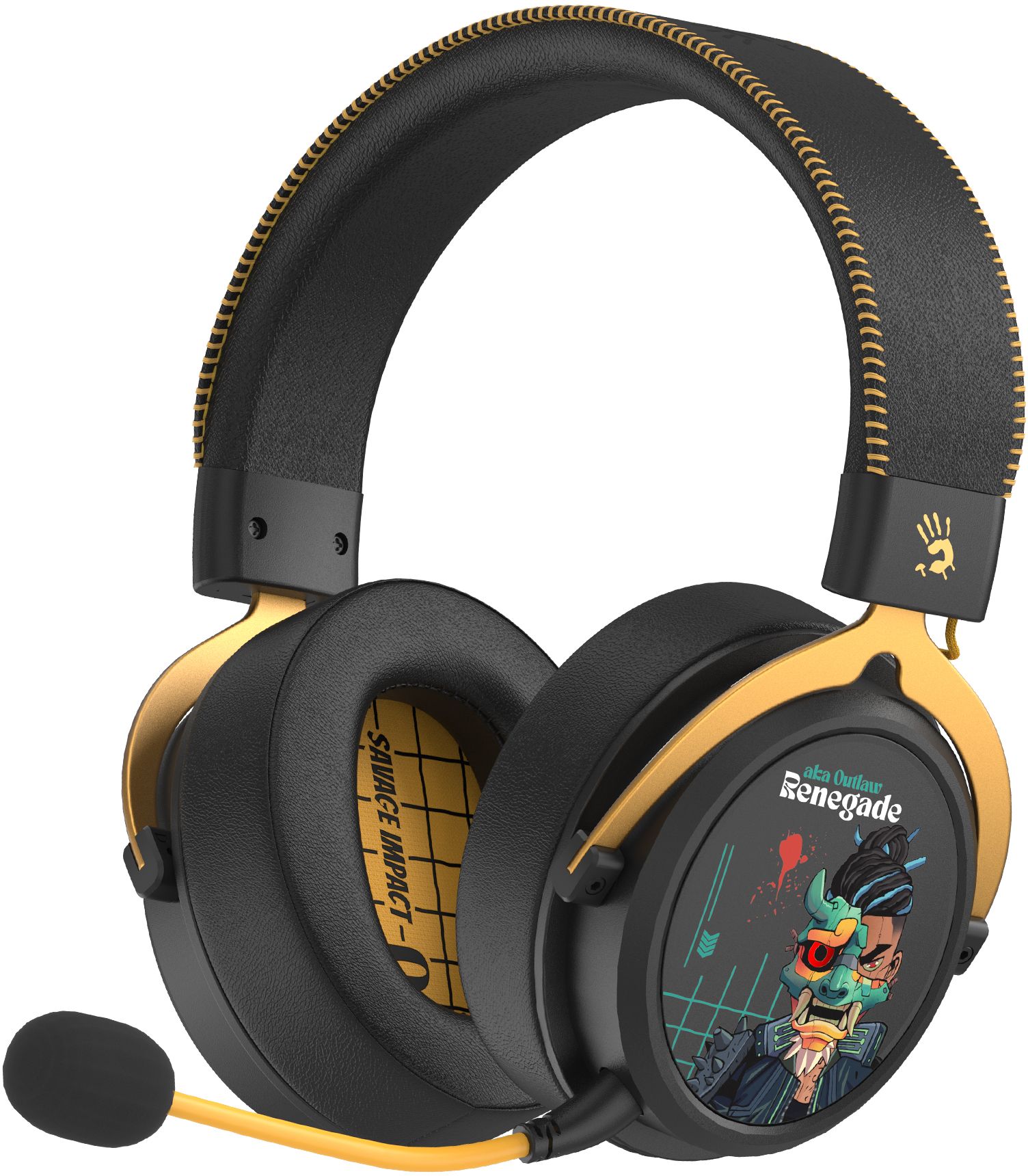 

Наушники A4Tech Bloody MR595 Renegade черный (MR-595), Bloody MR595 Renegade