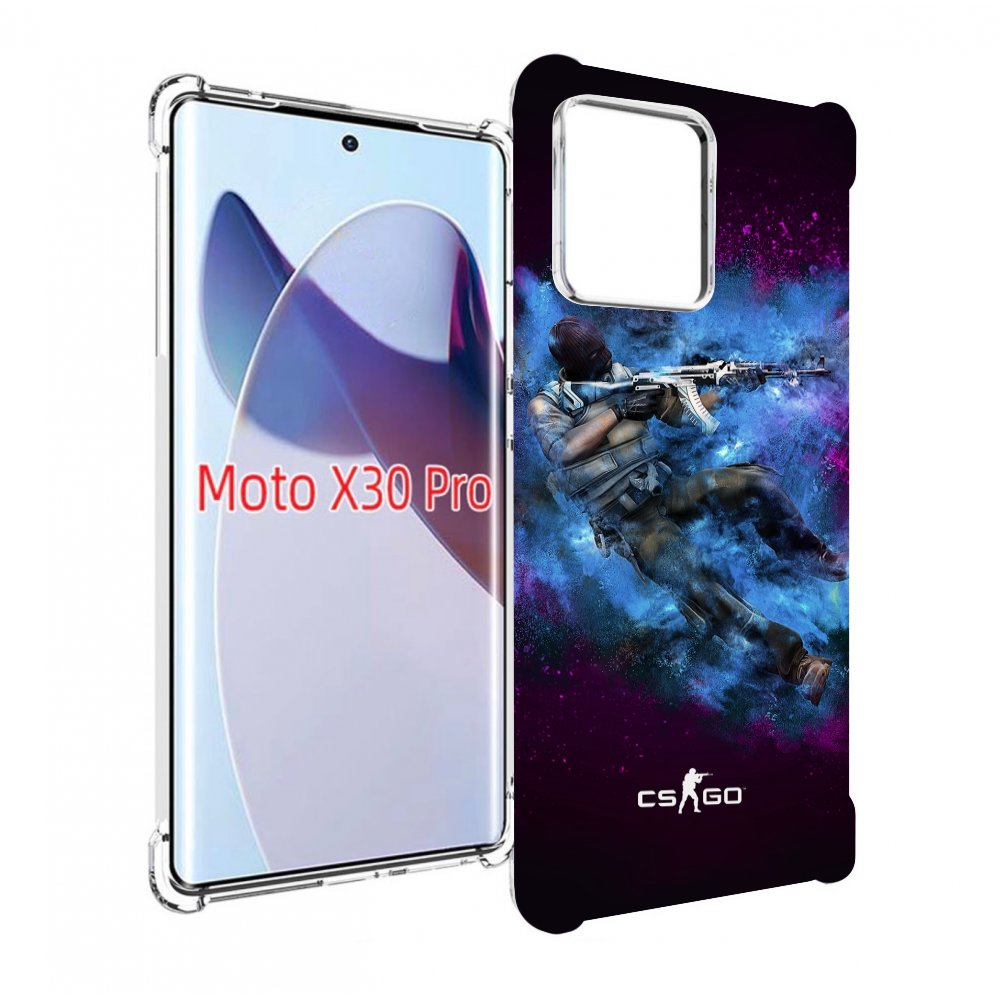 

Чехол MyPads CS-go-террорист для Motorola Moto X30 Pro, Прозрачный, Tocco