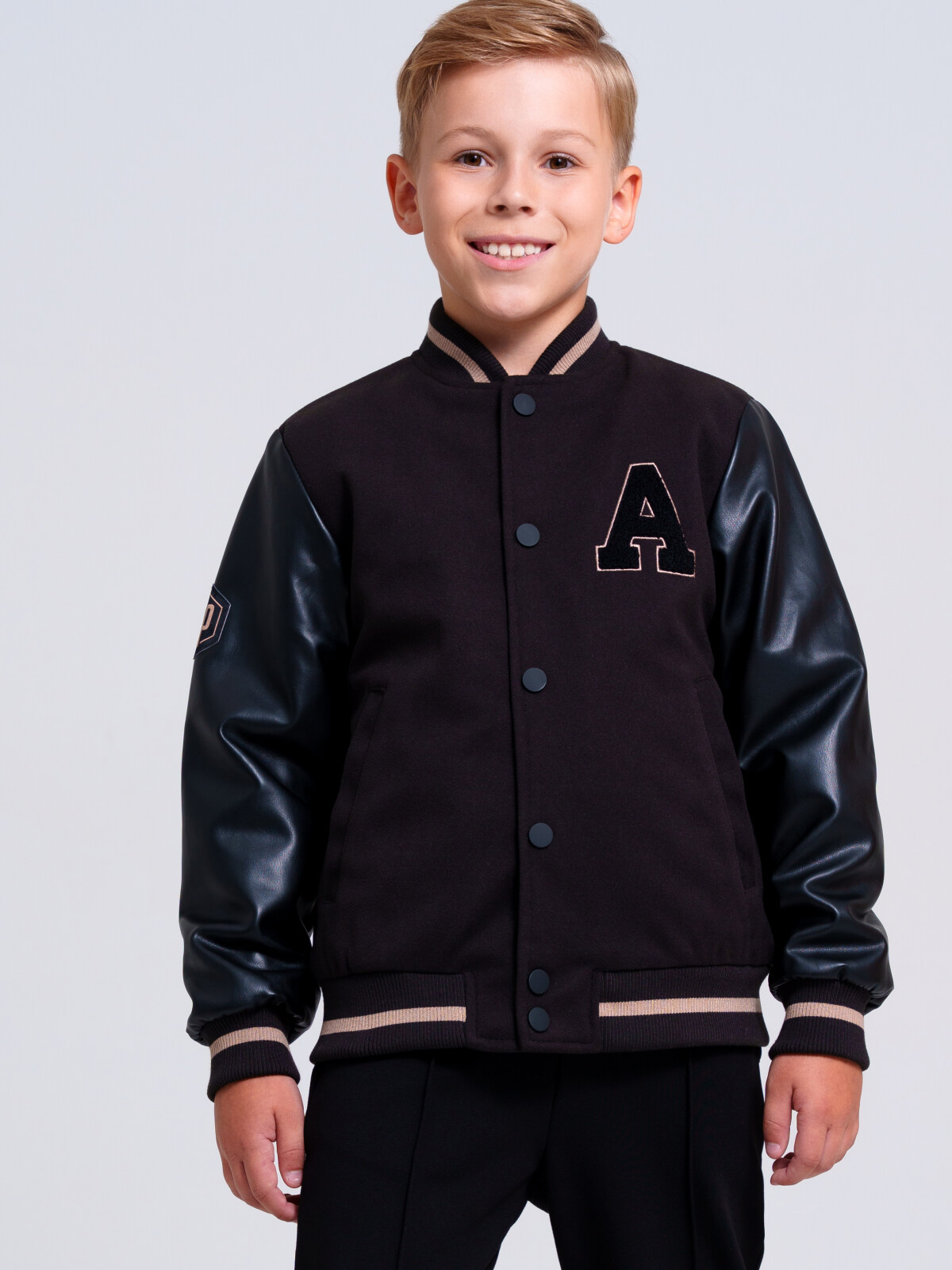 

Куртка детская PlayToday 22417004, черный, 140, 22417004