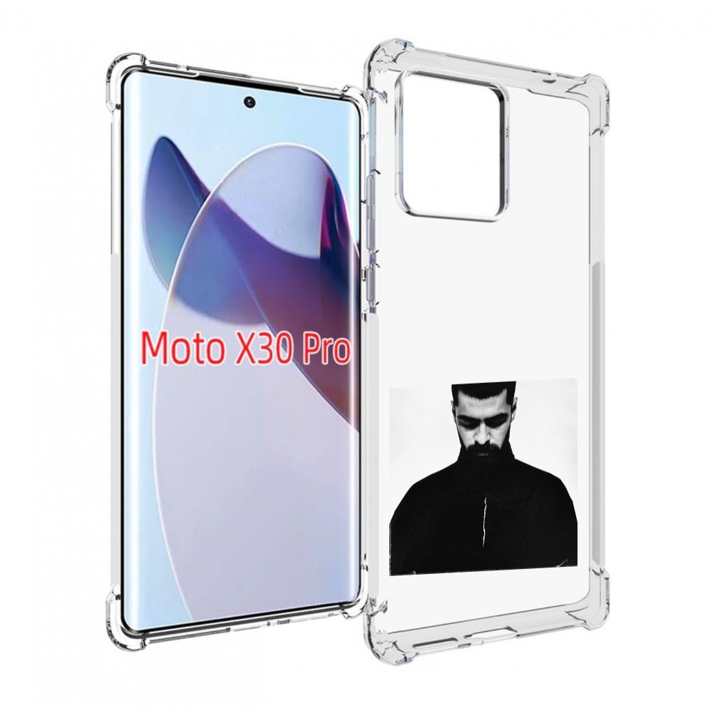 

Чехол MyPads Buster Keaton Miyagi мужской для Motorola Moto X30 Pro, Прозрачный, Tocco