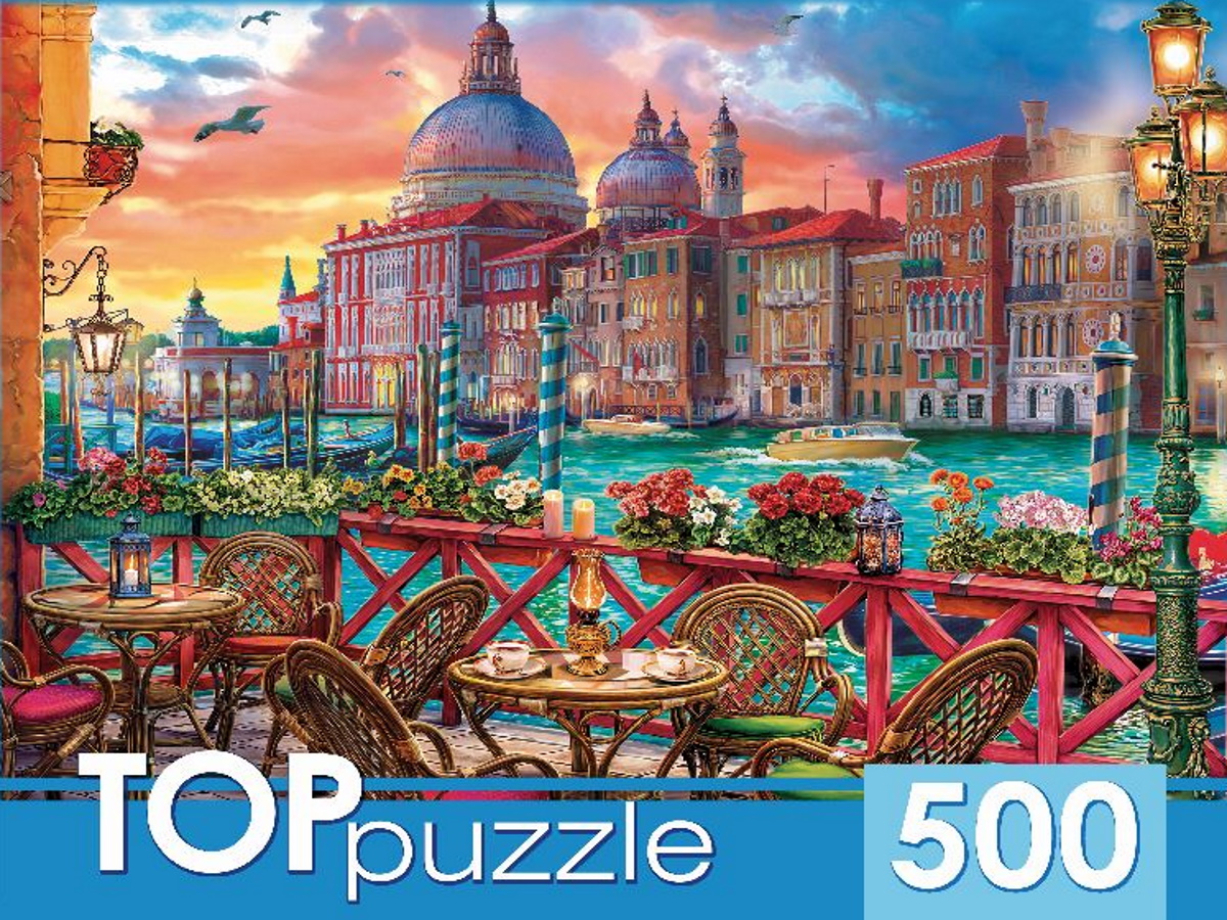 

Пазл TOP Puzzle Вид на Санта Мария делла Салюте 500 деталей, Вид на Санта Мария делла Салюте