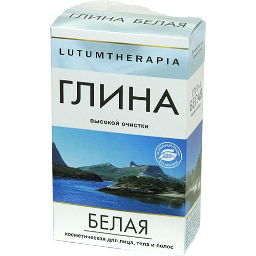 фото Глина для лица и тела lutumtherapia белая 100 г