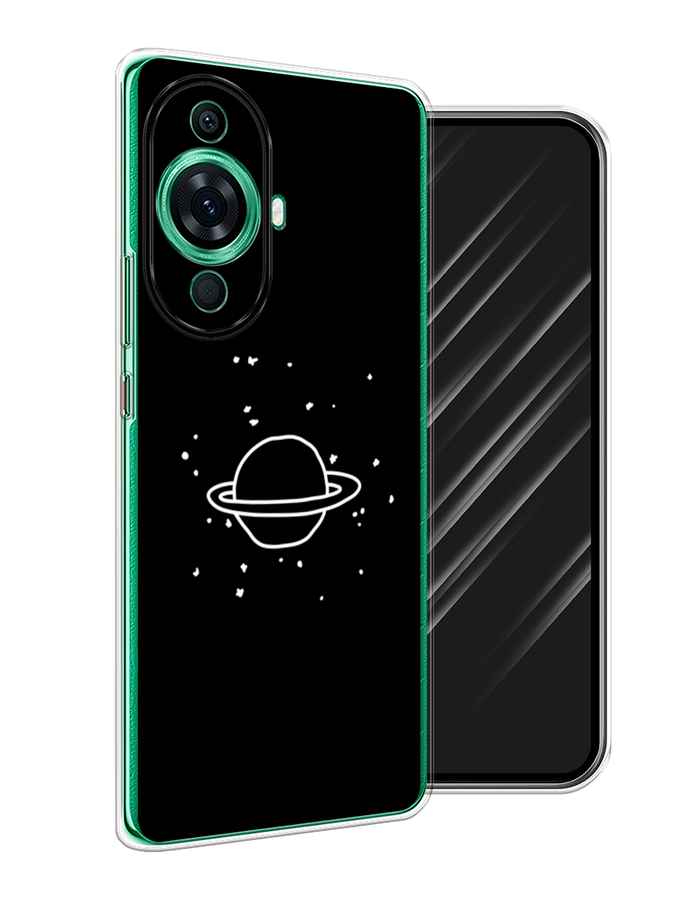 

Чехол Awog на Huawei Nova 11 Pro "Дудл Юпитера", Белый;черный, 6121350-4