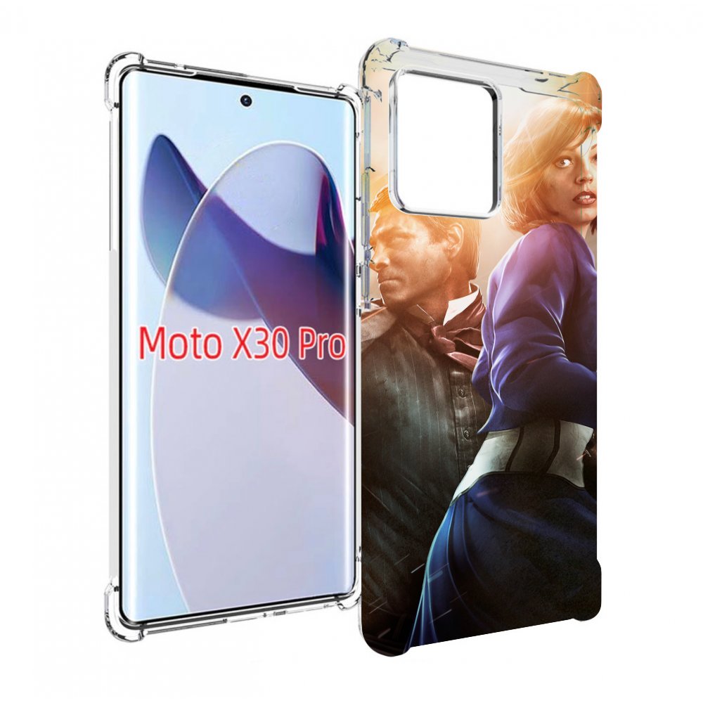 

Чехол MyPads Bioshock Infinite для Motorola Moto X30 Pro, Прозрачный, Tocco