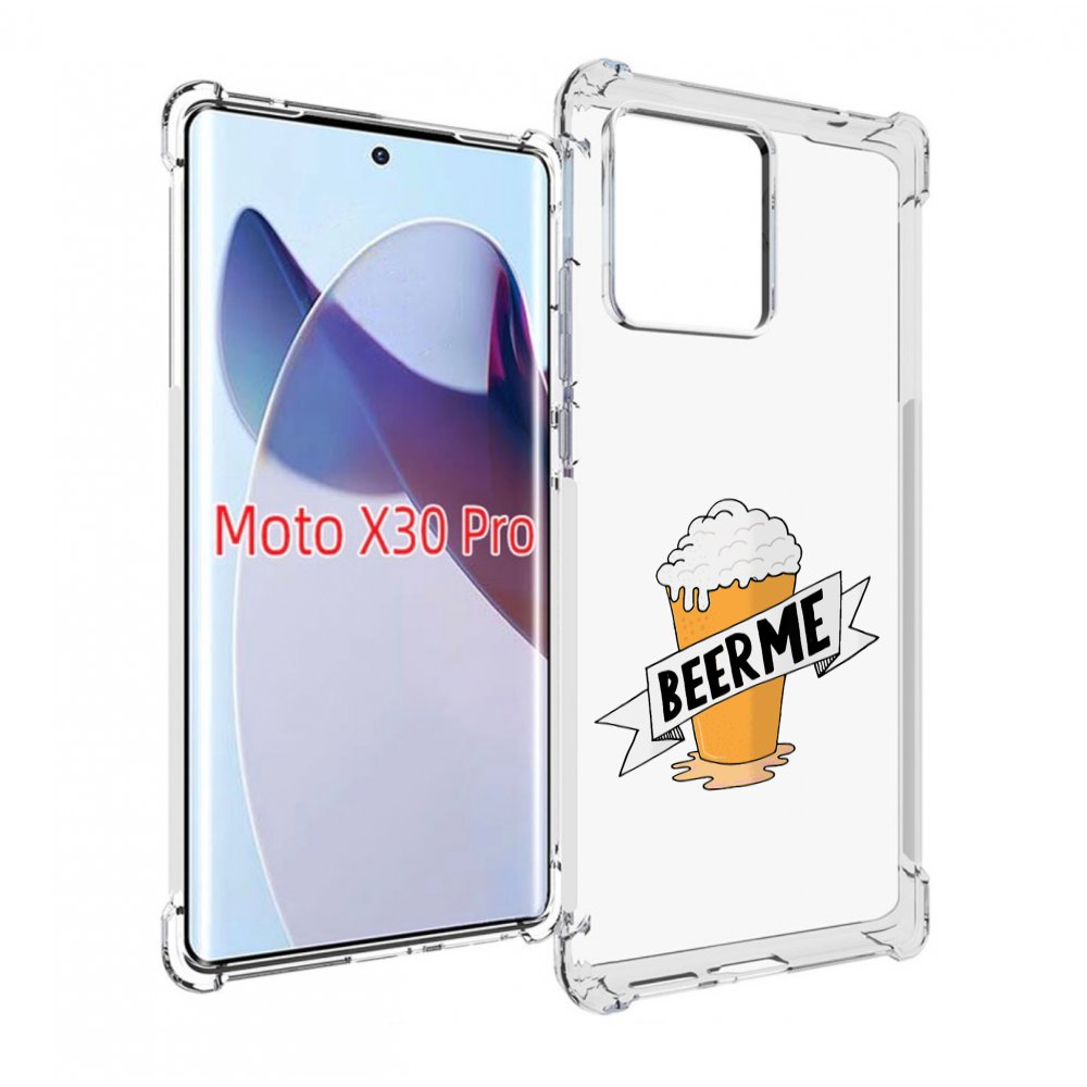 

Чехол MyPads Beer-me для Motorola Moto X30 Pro, Прозрачный, Tocco