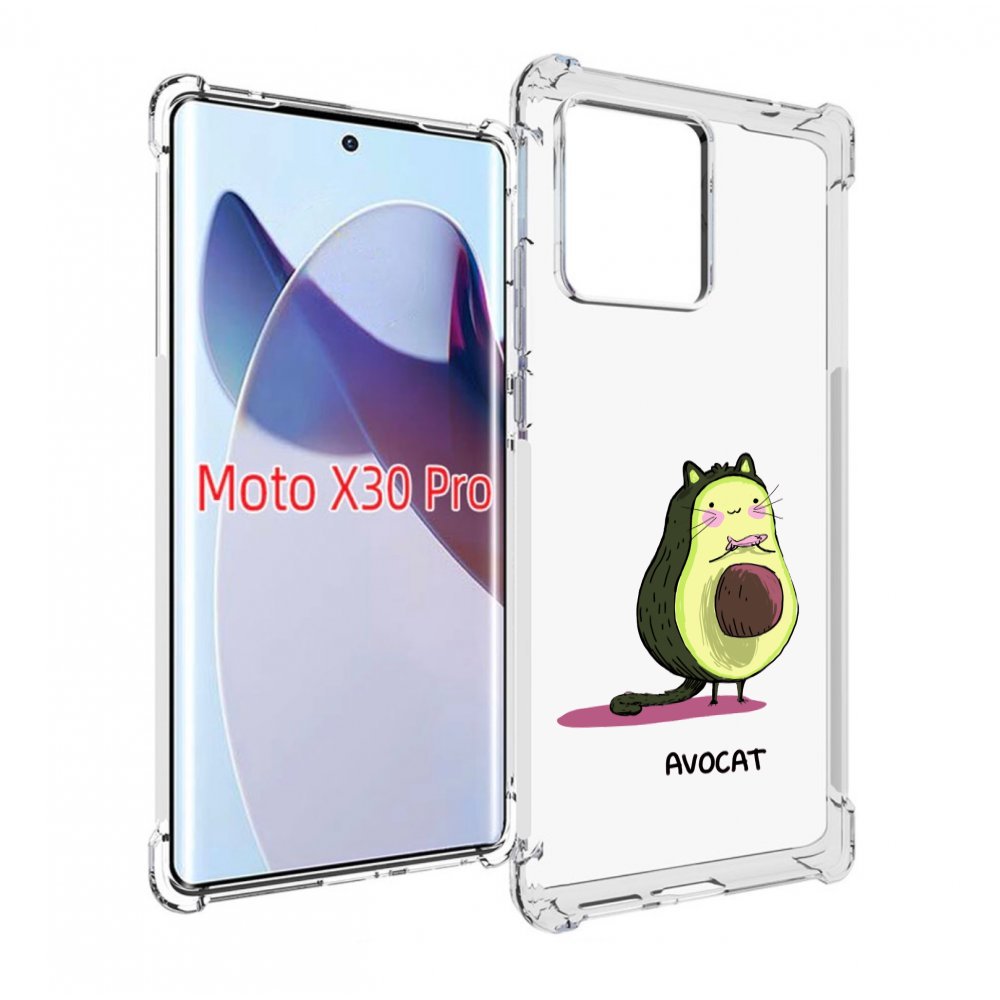 

Чехол MyPads Avocat для Motorola Moto X30 Pro, Прозрачный, Tocco