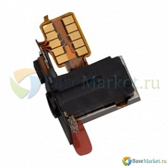 

Шлейф BaseMarket для Nokia Lumia 920 (RM-820/RM-821) на разъем гарнитуры/микрофон