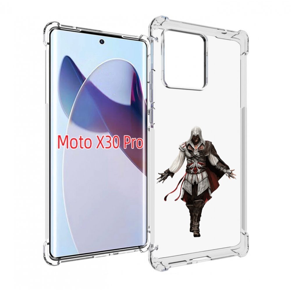 

Чехол MyPads Assassin's-Creed мужской для Motorola Moto X30 Pro, Прозрачный, Tocco