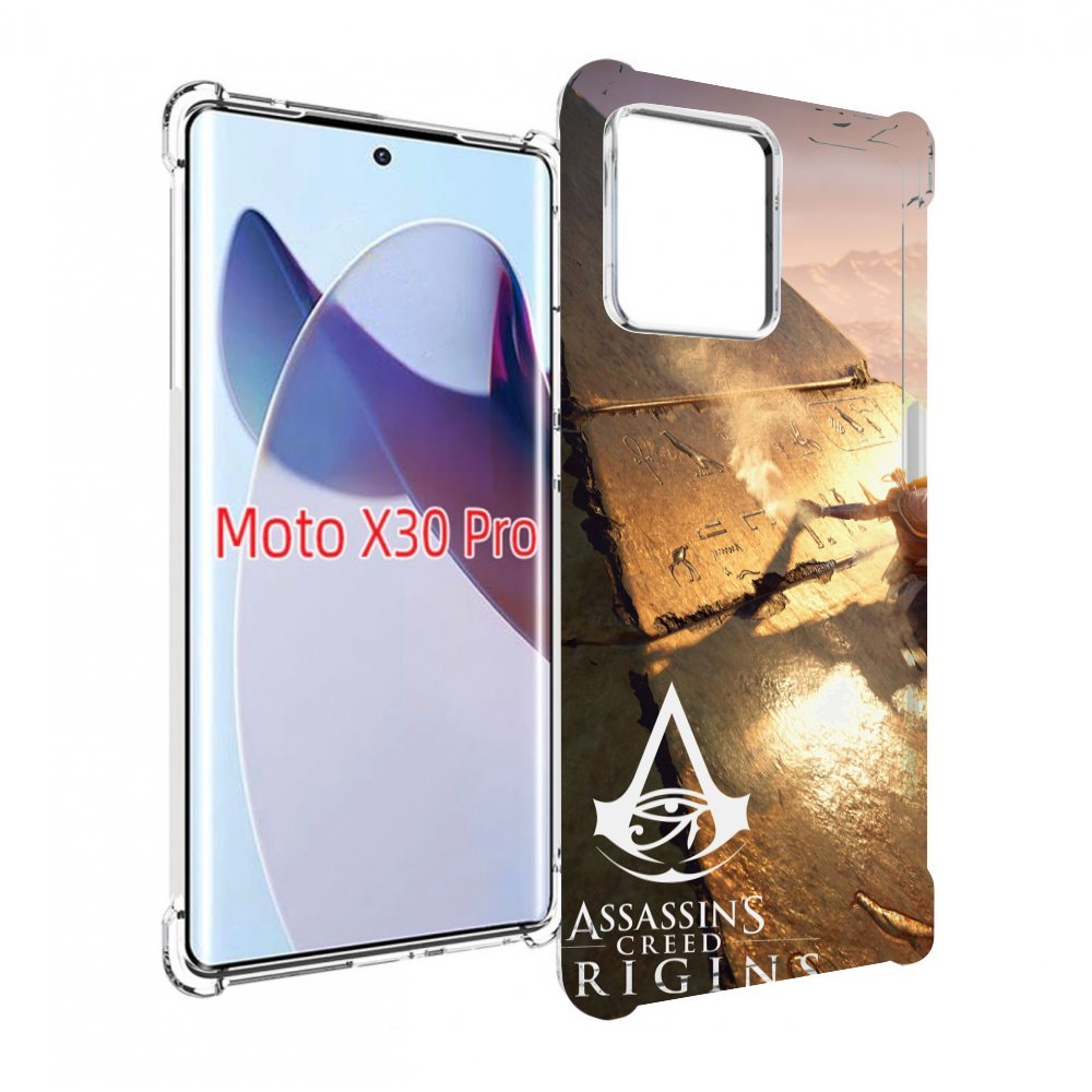 

Чехол MyPads Assassin's Creed Origins для Motorola Moto X30 Pro, Прозрачный, Tocco