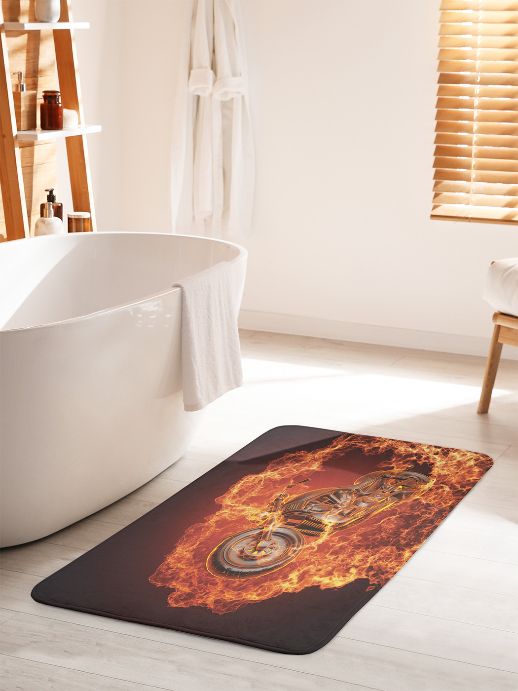

bath_9926_60x100 Коврик противоскользящий для ванной, сауны, бассейна, 60x100 см.