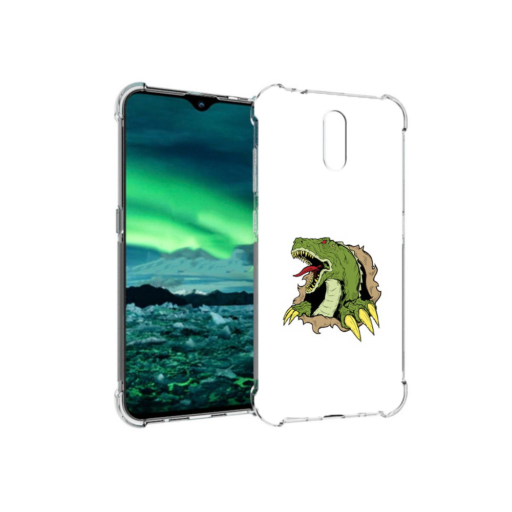

Чехол MyPads Tocco для Nokia 2.3 годзила (PT142254.97.290), Прозрачный, Tocco