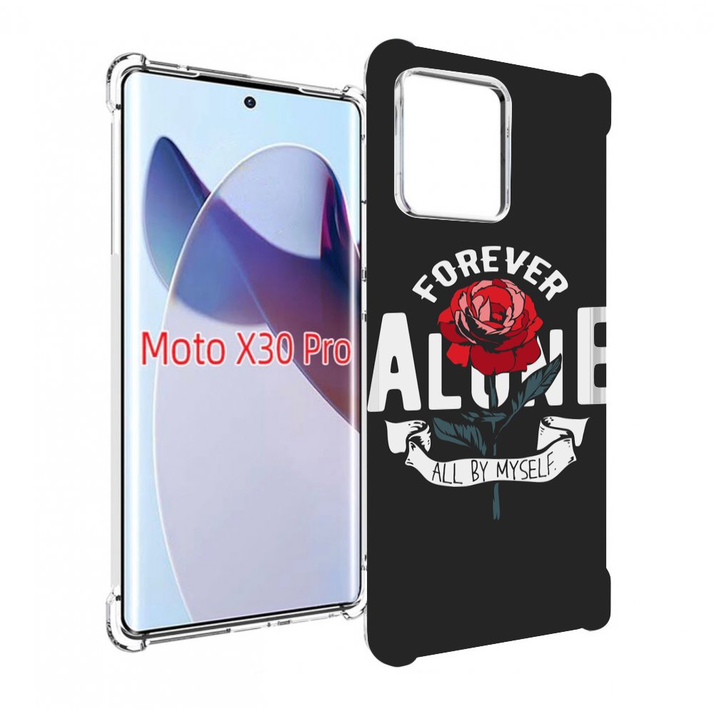 

Чехол MyPads Alone для Motorola Moto X30 Pro, Прозрачный, Tocco