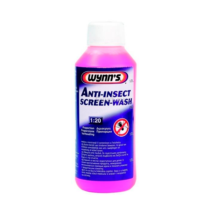 фото Anti-insect screen-wash 250 мл добавка в бачок омывателя летняя wynns w45201